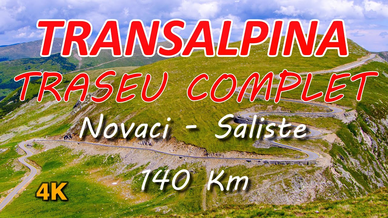 Transalpina : Traseu complet Novaci - Saliste 4K