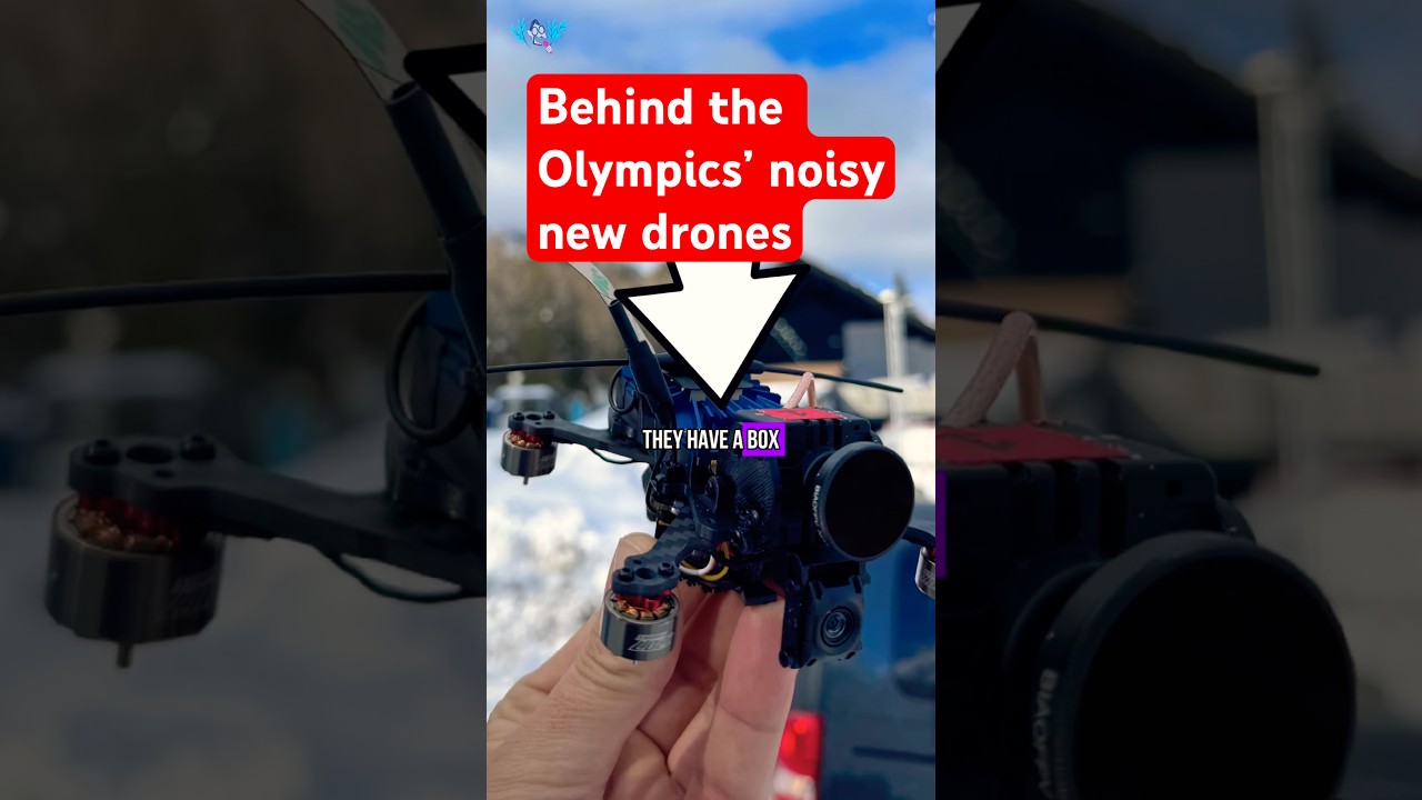 Behind the Olympics&rsquo; Noisy New Drones
