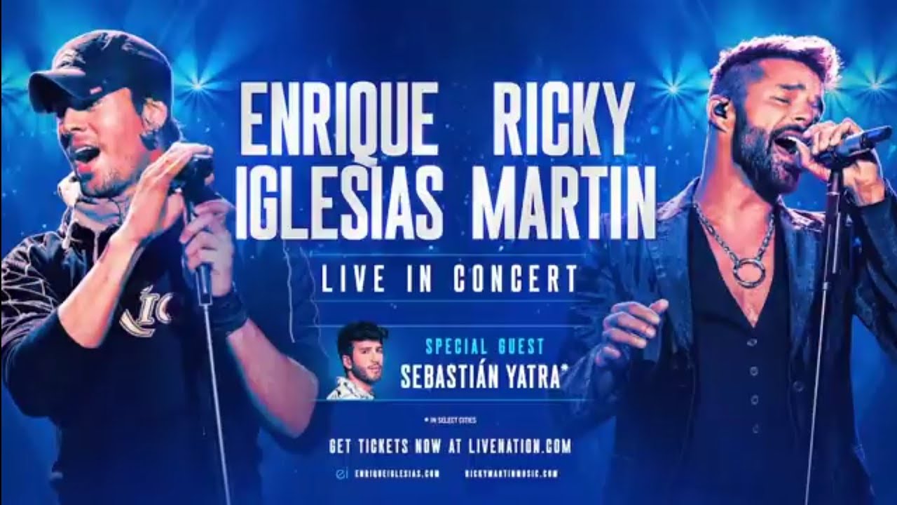 Ricky Martin, Enrique Iglesias y Sebastián Yatra - Live Chat 