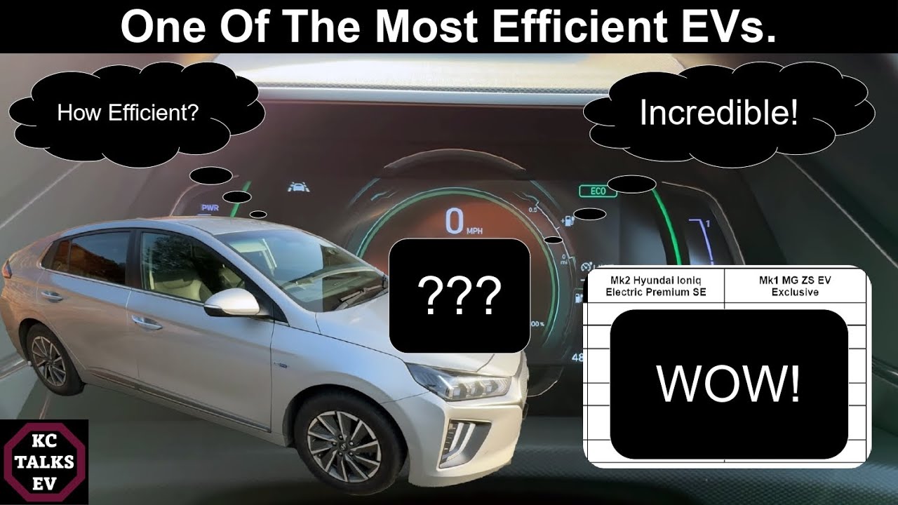 Насколько это эффективно?! Тест запаса хода Hyundai Ioniq Electric 38 кВт⋅ч на зимней трассе | KC...