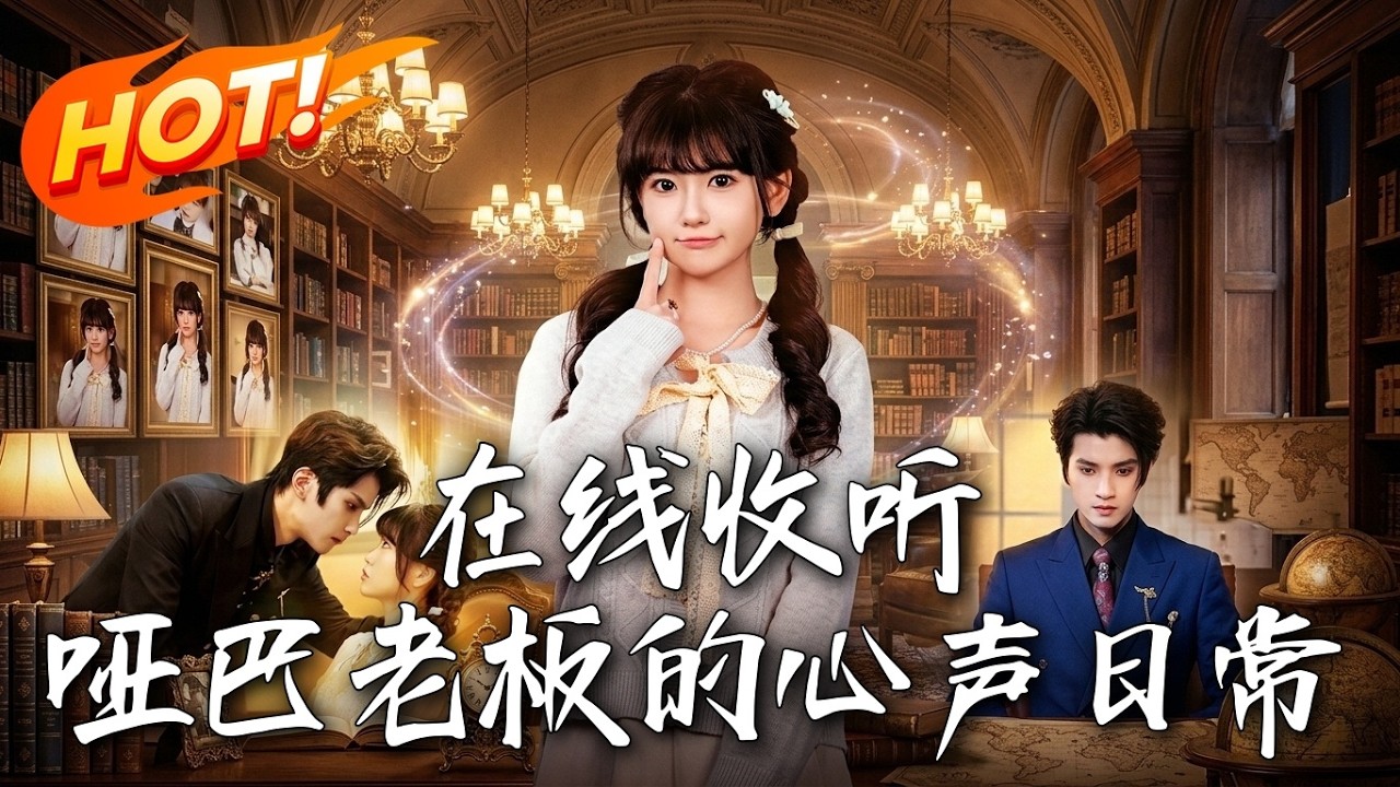 《在線收聽:啞巴老闆的心聲日常》第1~81集【高清完结合集】王子禾&胡雪艺丨穿书保姆云漾有读心术，偷听冷面大佬傅枭霆的小秘密，在豪门危机中甜恋升温！#盛世短剧 #短剧#都市#爱情 #甜宠 #drama