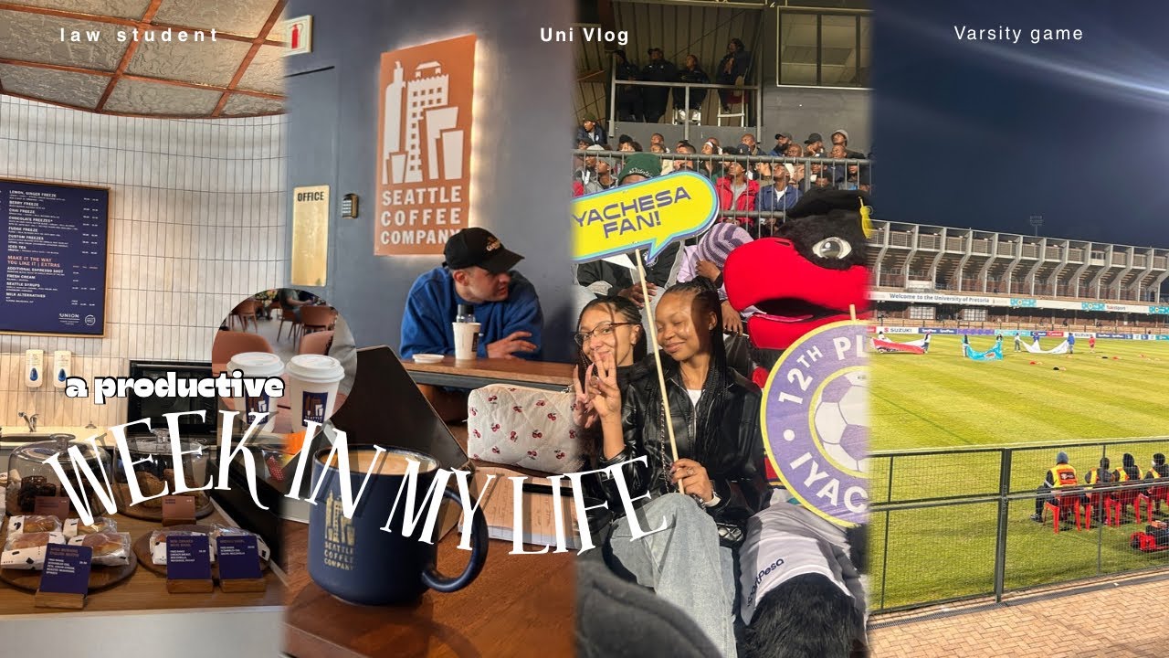 a week in a life of a student| law diaries| study date| Varsity Cup etc…| university of Pretoria