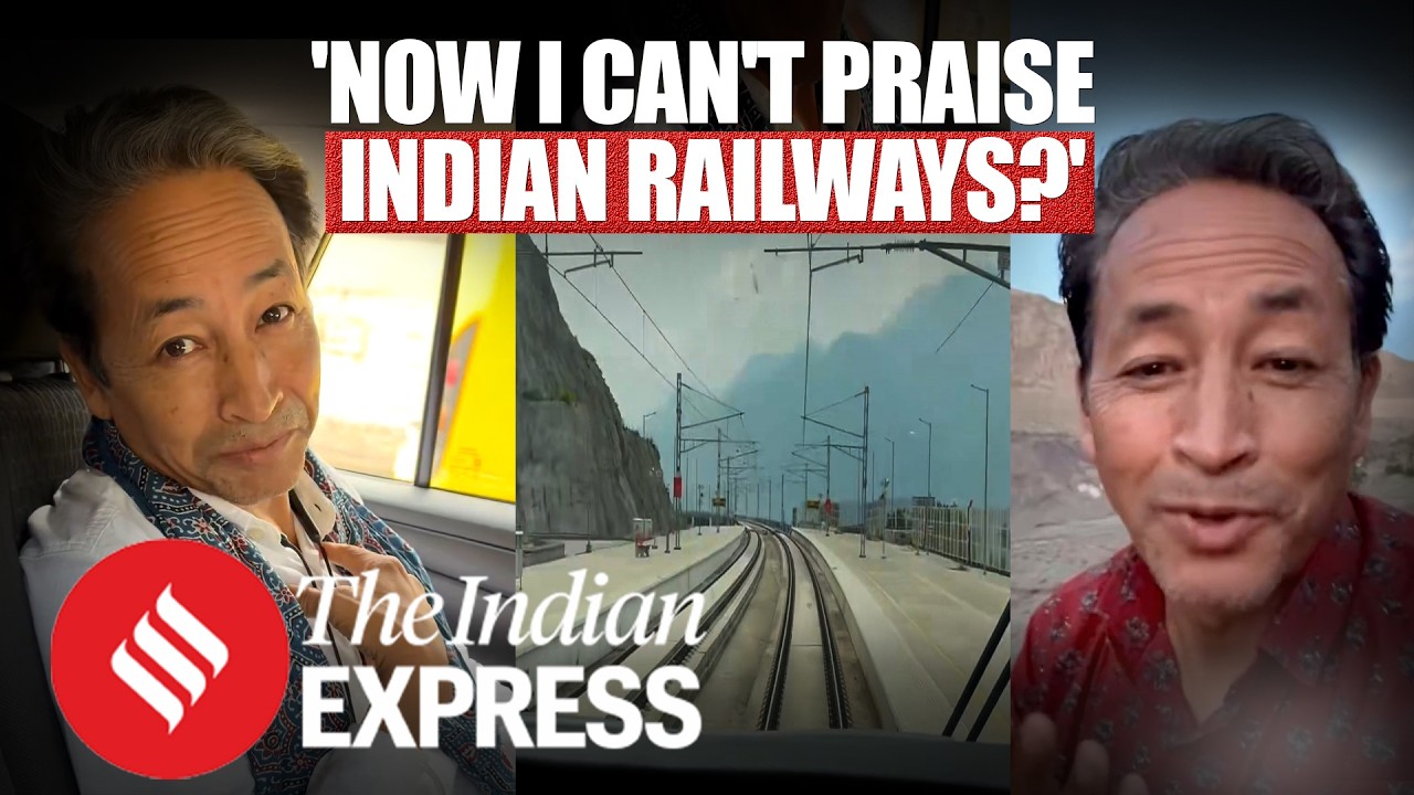 Sonam Wangchuk On Criticism He Faced For Praising Indian Railways