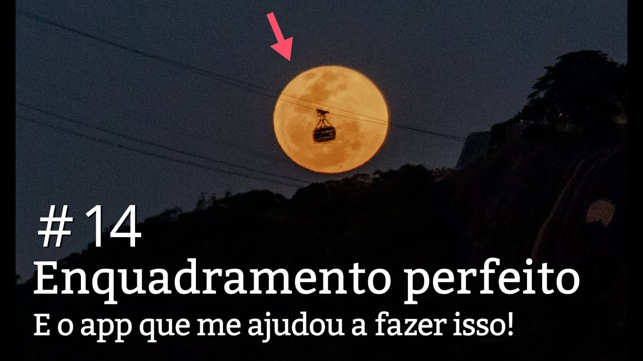 A Lua e o Pão-de-Açúcar
