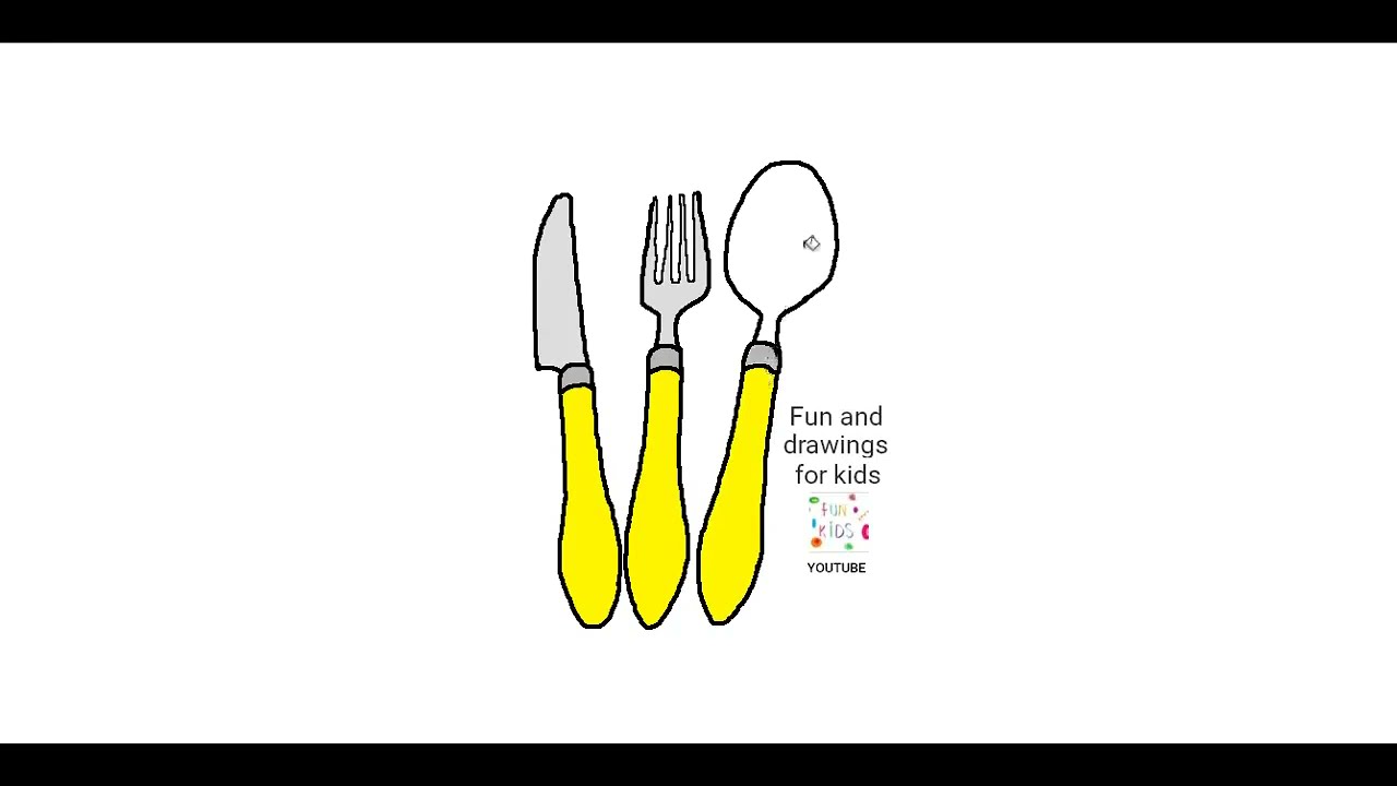 Comment dessiner des couverts