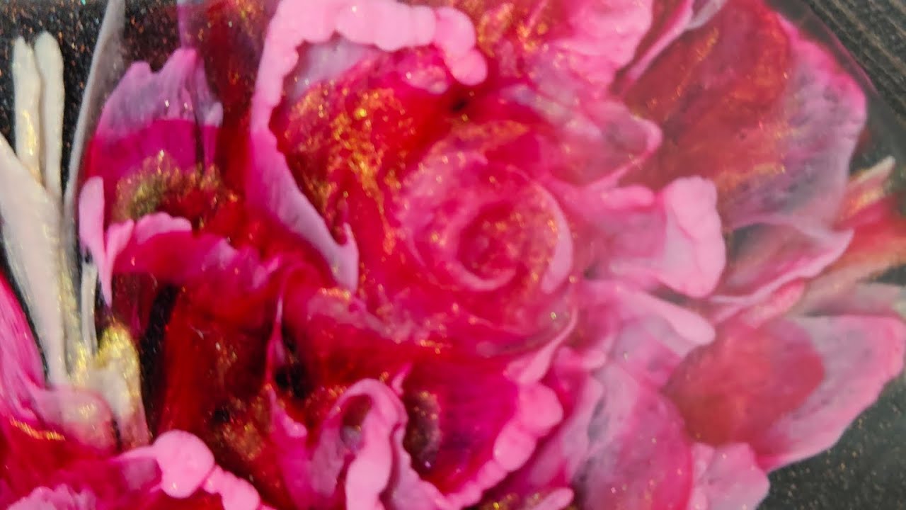 Resin 3D Bloom #resinphotoframe #resincrafts #resinart #epoxyresinart #resin#epoxyresinartist 
