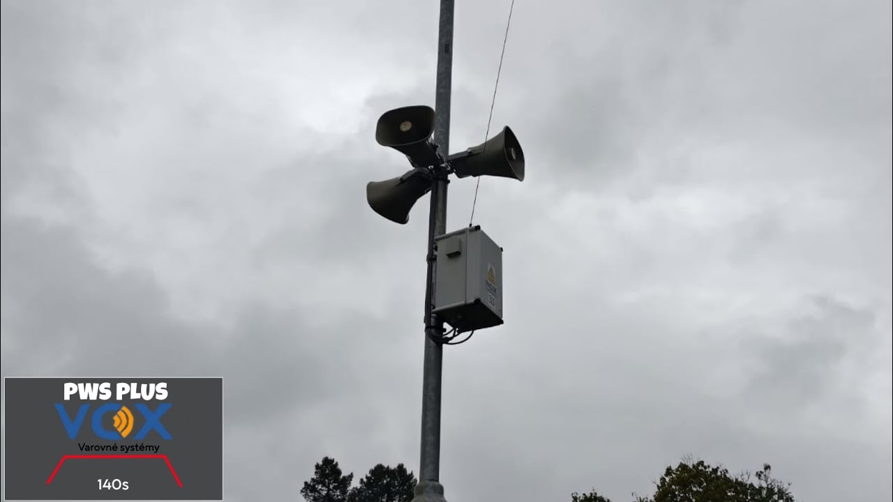 | Siren test |02.10.2024| Brandys nad Labem - VOX | [ EXTREMELY VOLUME ] |