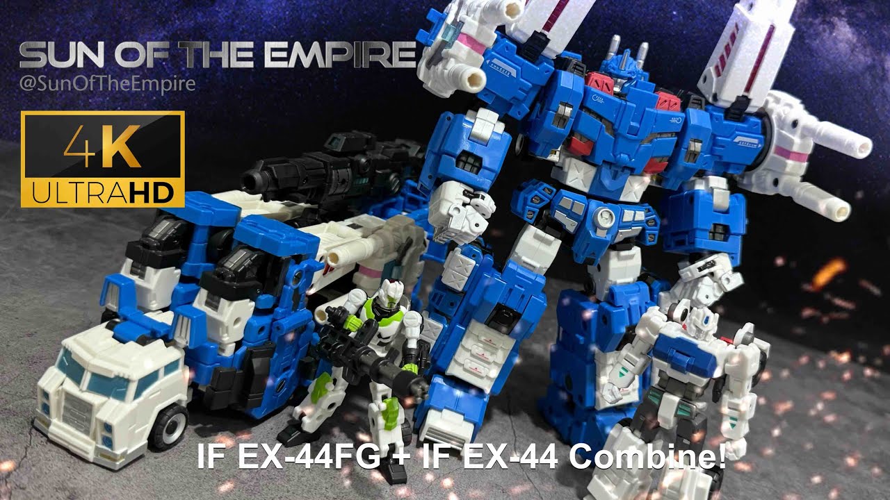 Iron Factory IF EX-44FG City Commander 1st G + EX44 Final Battle Armor | Maximus Ambus Q.Review 493