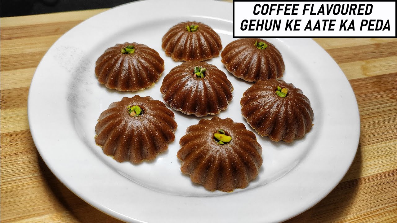 Coffee Flavored Gehu Ke Aate Ka Peda | Quick Easy & Simple Peda Recipe || Mohini's Meal Hub