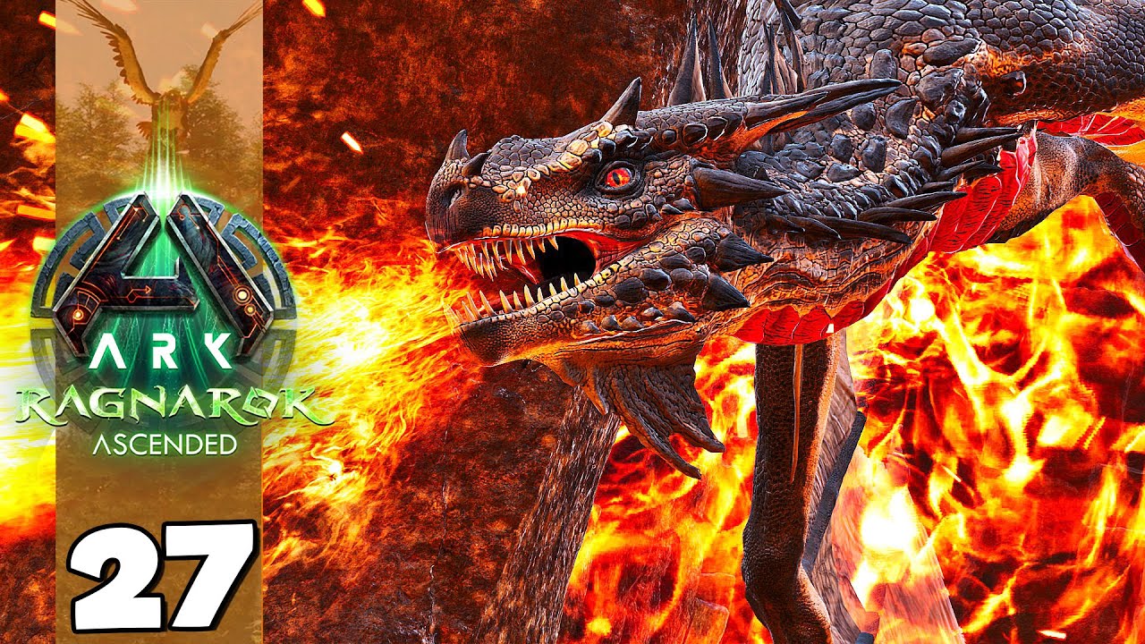 ROUBANDO OVOS DOS TEMÍVEIS WYVERNS DE FOGO!🔥😯 ARK: RAGNAROK 27