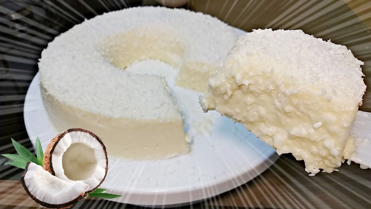 NÃO ACREDITO! SEM GELATINA | SEM FORNO - SOBREMESA DE COCO