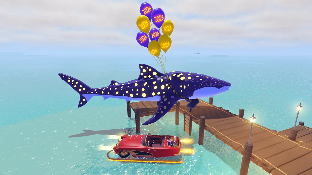 NEW YEAR WHALE SHARK!!! TAPI TETAP SAJA, SIKRITTT GUE MANAAA TALONNN???!!! Fish It