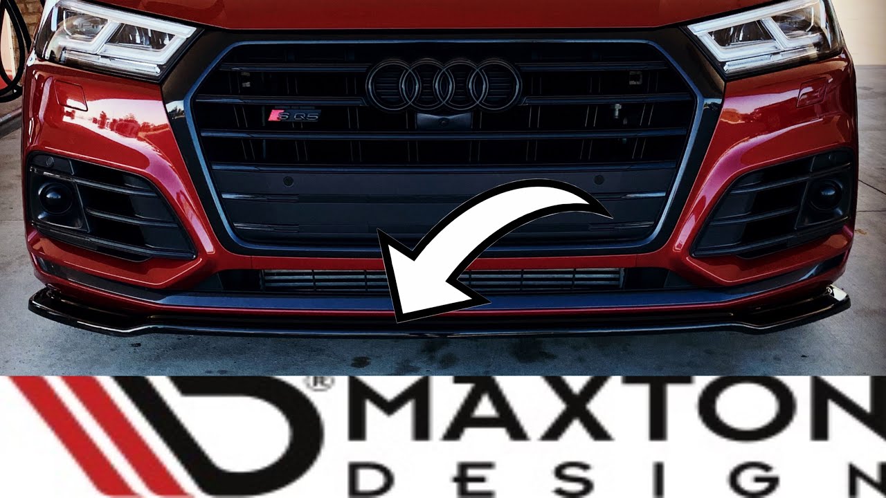 Audi B9 Q5/SQ5 - Maxton Design Front Lip Install