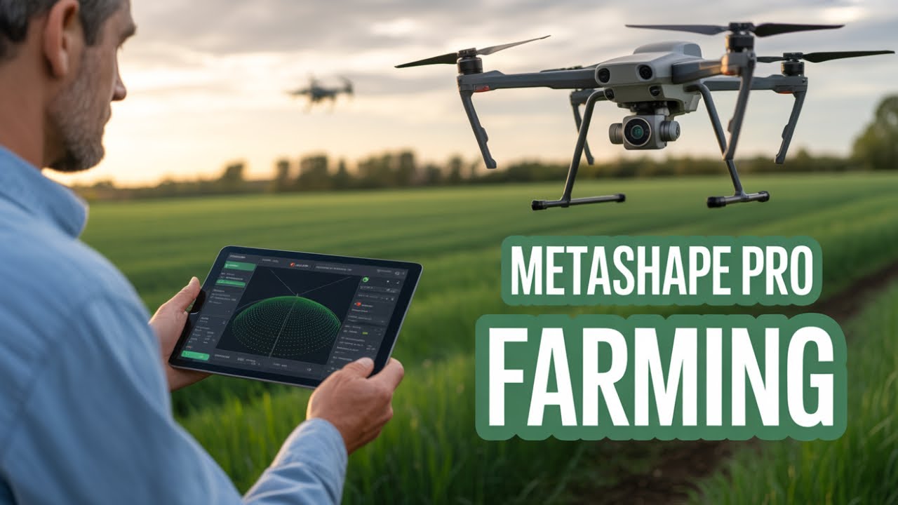 Agisoft Metashape Pro: Guida Completa per l'agricoltura di precisione: DEM, NDVI e QGIS