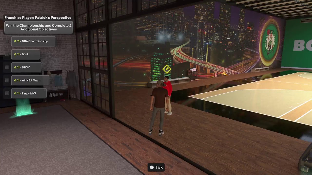 2K25 career celtics vs hawks