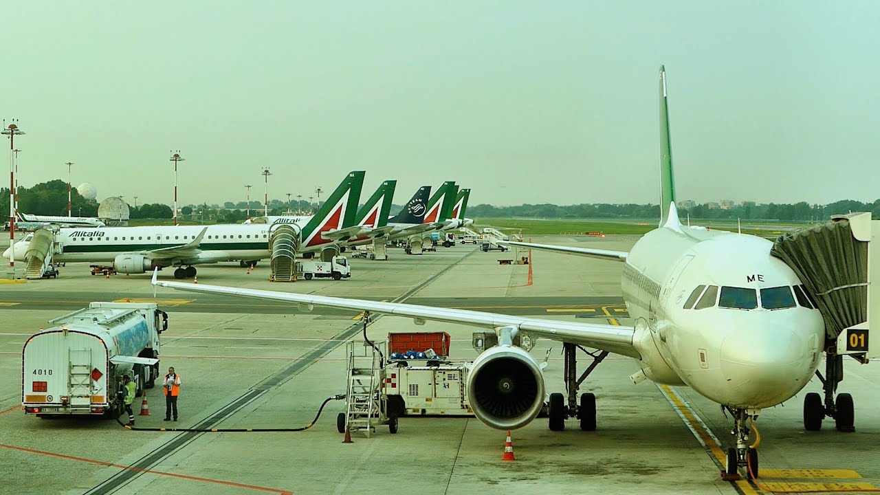Review: Alitalia A319 Economy Class Experience, Milan-Linate to Rome