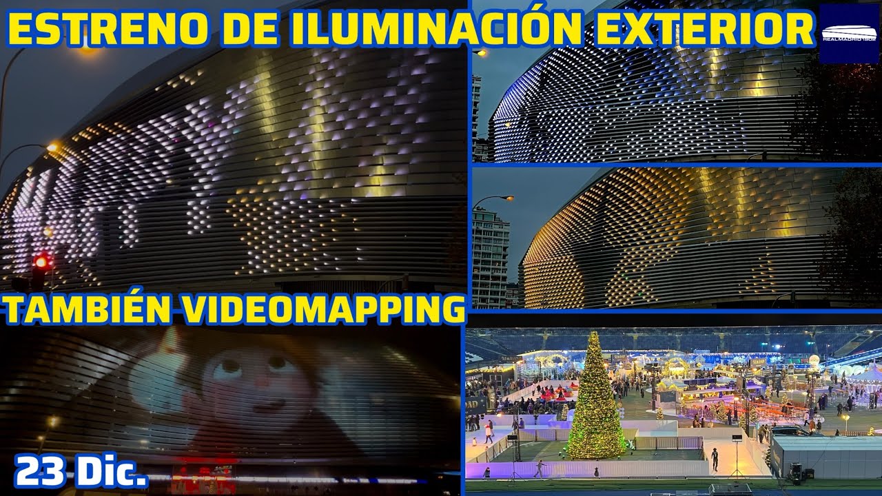 23 Dic. ESPECTACULAR ESTRENO DE LA ILUMINACI&Oacute;N EXTERIOR Y VIDEOMAPPING. PARQUE &ldquo;MAVIDAD&rdquo;, UN &Eacute;XITO