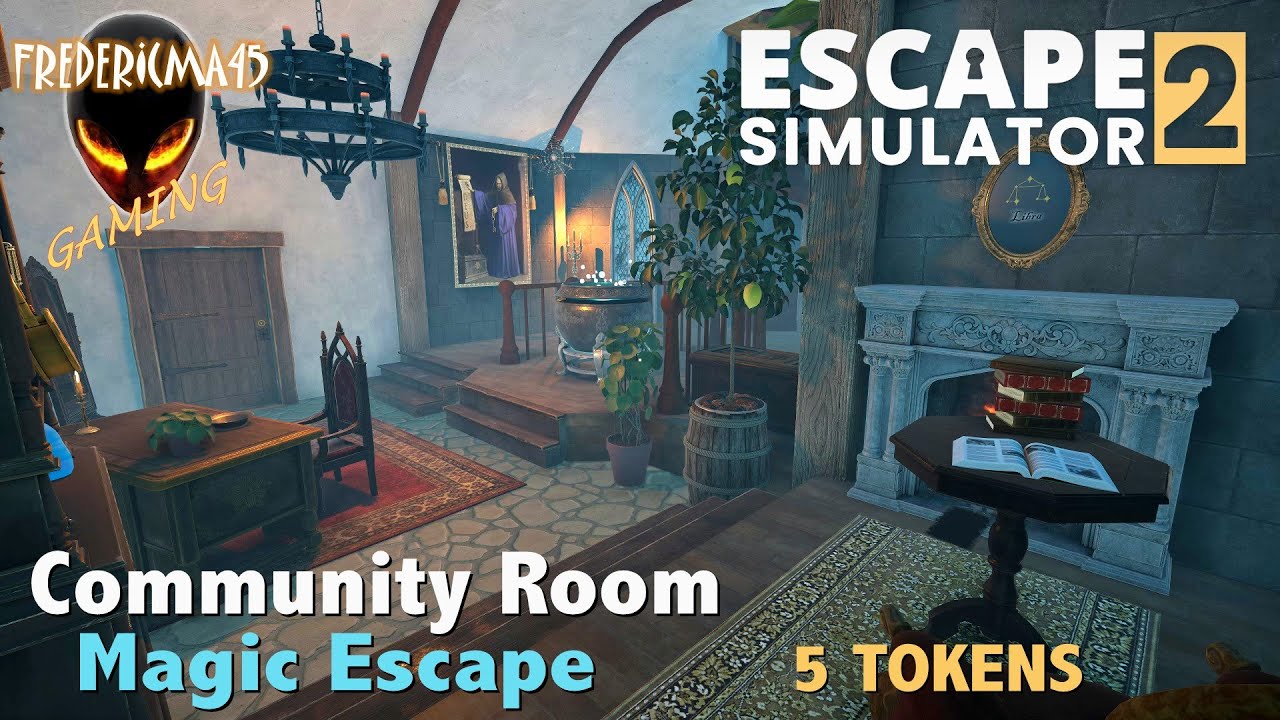 Magic Escape : ESCAPE SIMULATOR 2 - Community Room