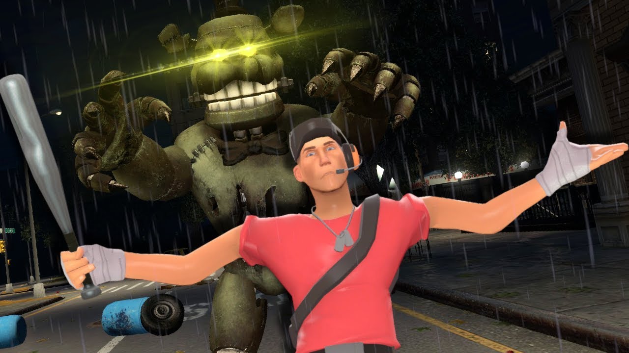 The Legendary Five Nights At Freddy's DreadBear Found us in The City of Gmod! (Garry's Mod)