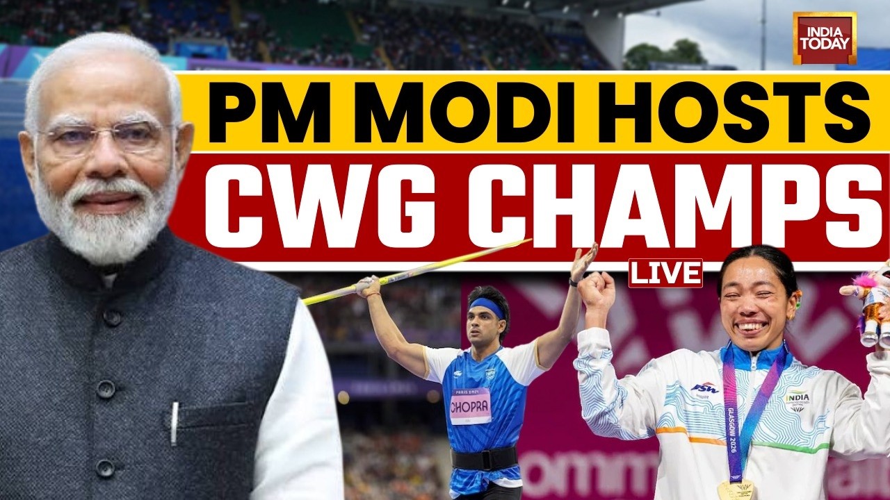 Live: PM Modi Meets Commonwealth Games 2026 Medal Winners | India Today | Sports News