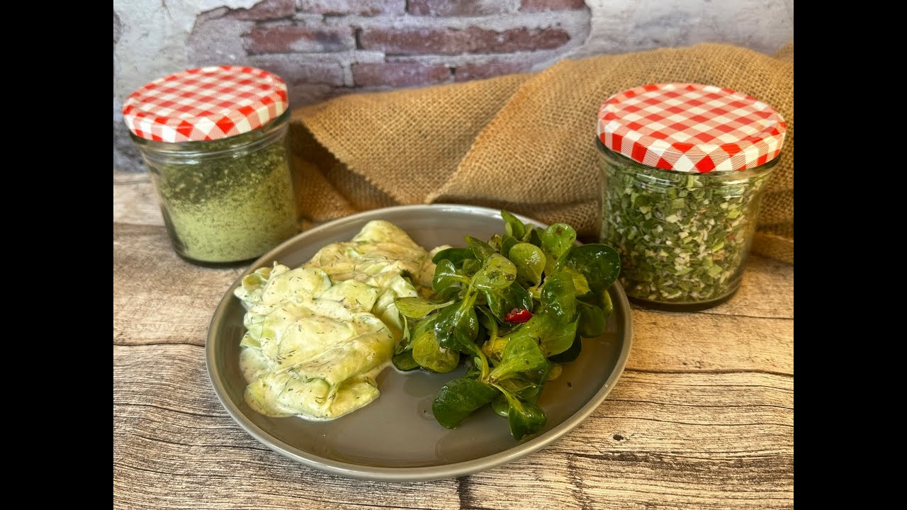 🥗🥗2 Varianten Salat Fix ohne Tütchen für den Vorrat -  -Thermomix® TM31® /TM5® / TM6®