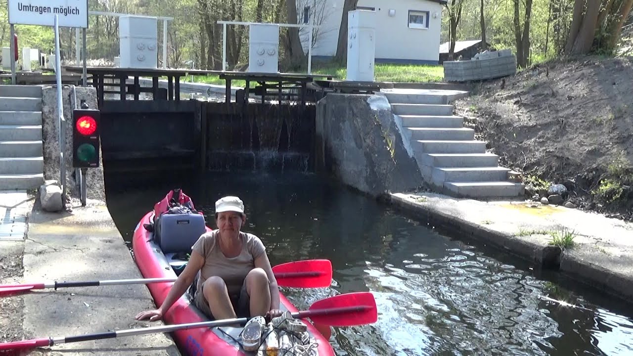 Paddeln Storkower See, Schleuse Wendisch Rietz, Scharmützelsee,  Glubigsee, Springsee