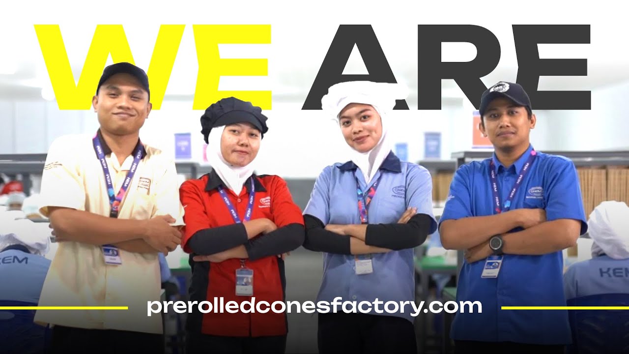PRE ROLLED CONES FACTORY Corporate Video - Inside Our Factory: Where Quality Meets Speed