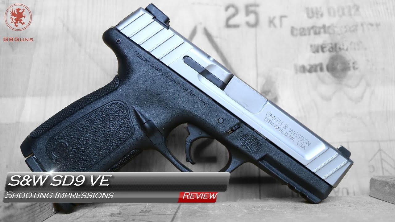 Впечатления от стрельбы из Smith & Wesson SD9 VE