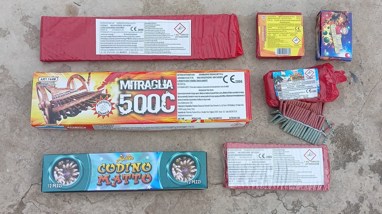 Carico Mitraglie per Capodanno