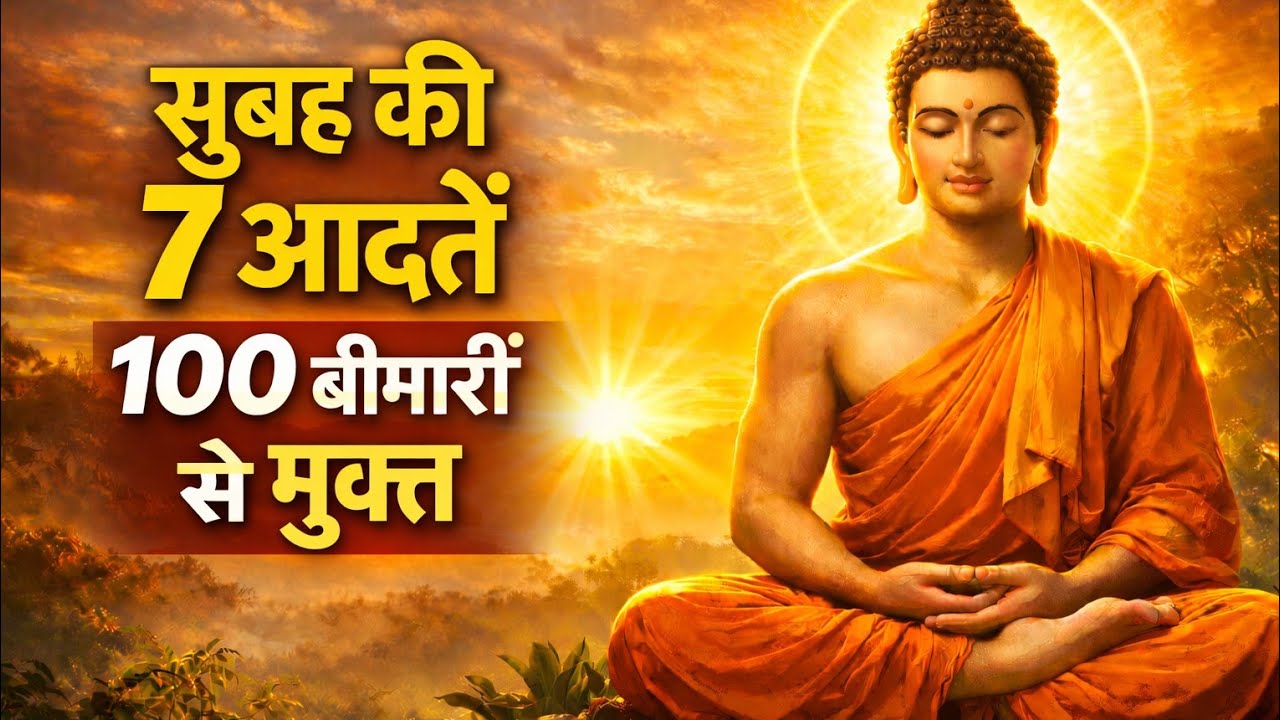 ⚛️ सुबह की 7 आदते 100 बीमारी से मुक्त ⚛️