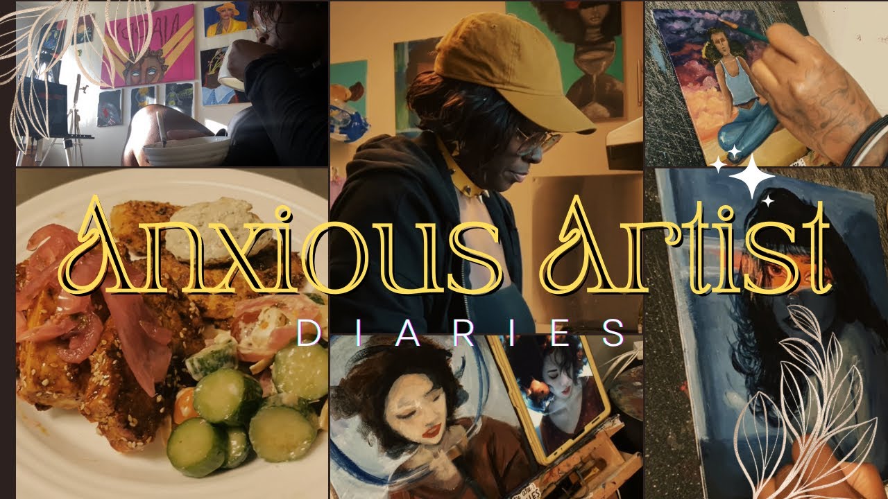 HOW TO SURVIVE AS AN ANXIOUS ARTIST!! || how to navigate your art journey despite your mental health