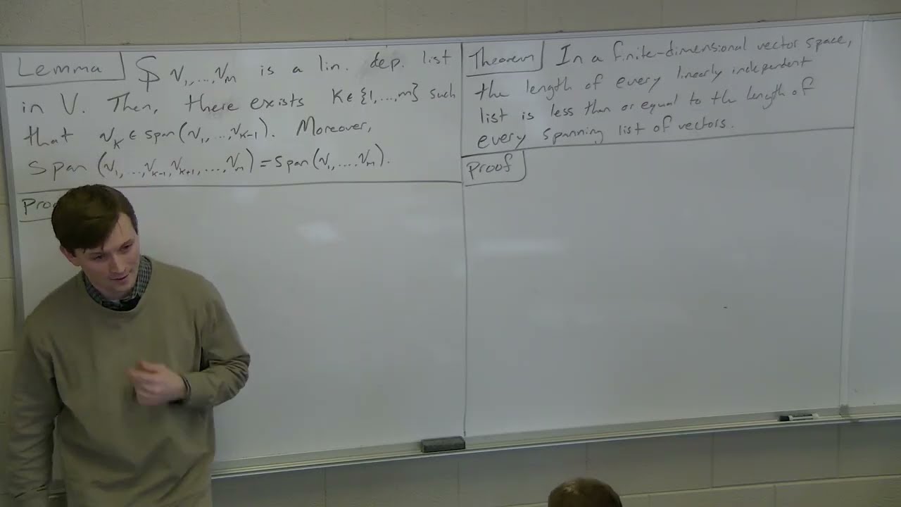 Linear Algebra - Span and Linear Independence (Part 2)