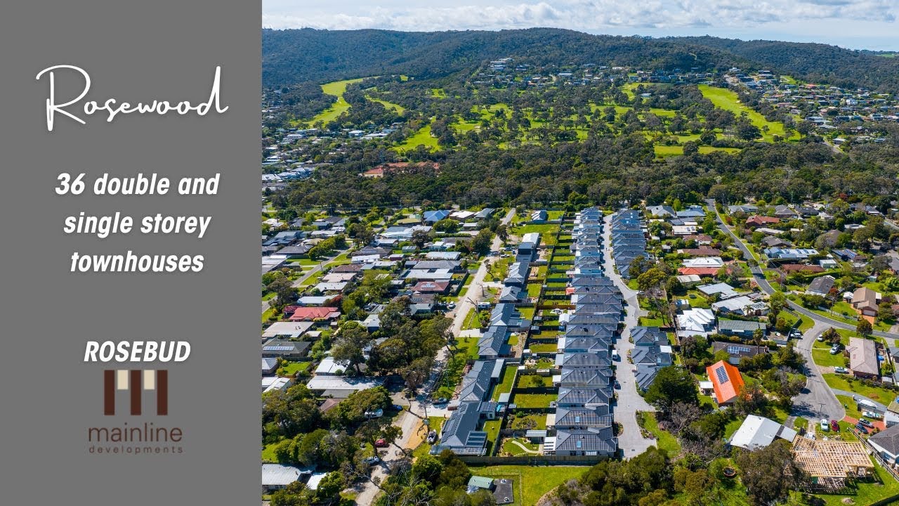 Rosewood - Rosebud Avenue Rosebud - completed development