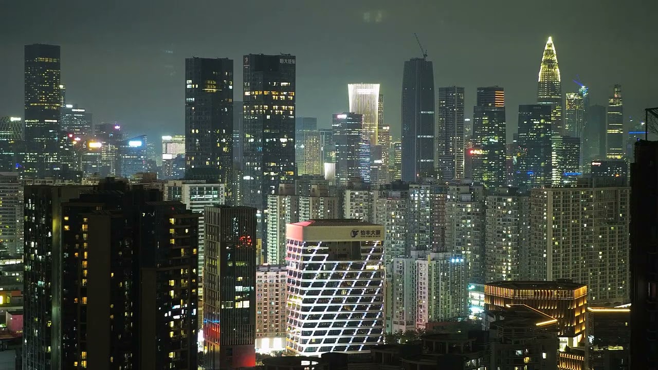 Shenzhen 24h Timelapse on 29.01.2026 4K 70mm Zoom