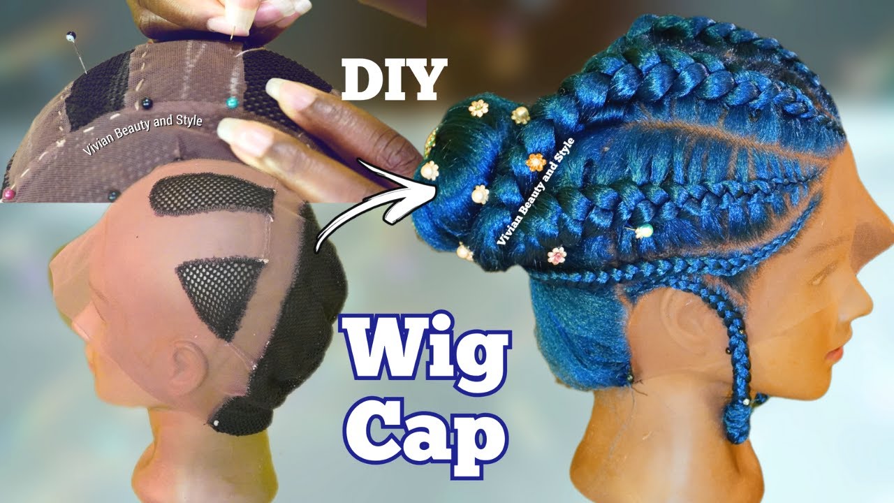 NEW Style Wig Cap For Crochet Wigs | 2 In 1 How To Make\Sew Wig Cap By Hand & Sewing Machine Method