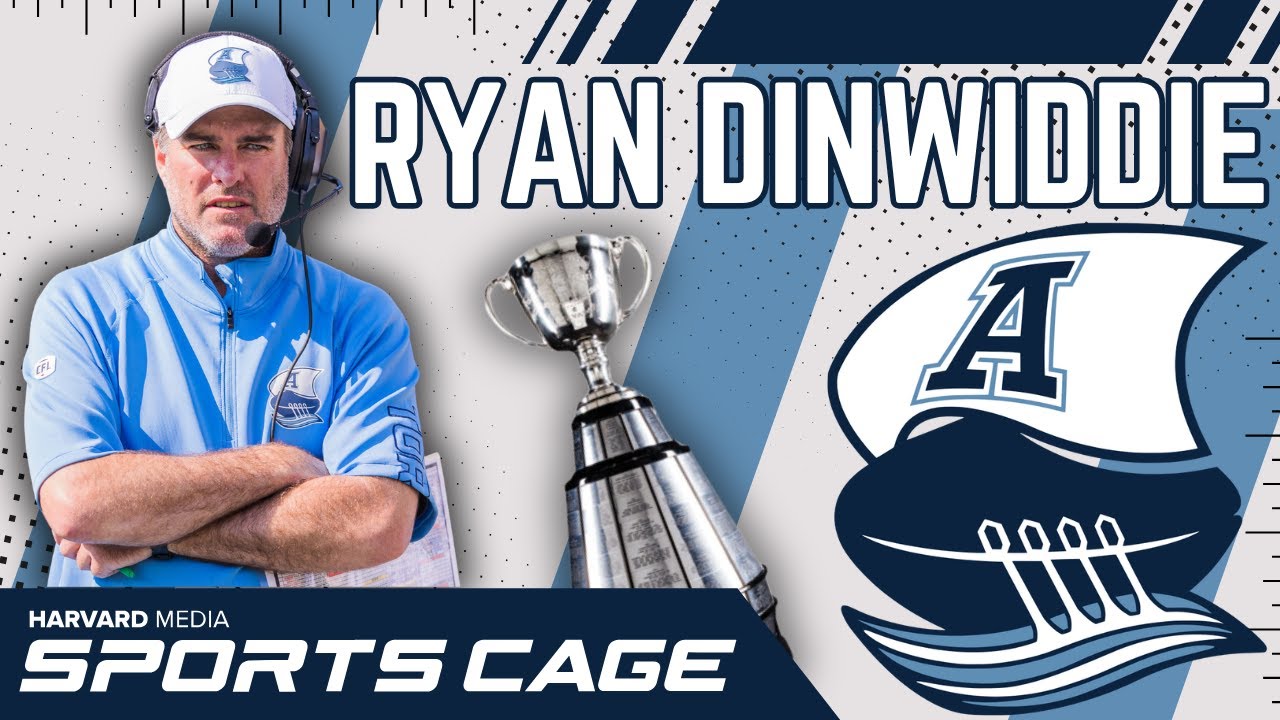 The SportsCage: Toronto Argonauts Head Coach Ryan Dinwiddie Joins the SportsCage