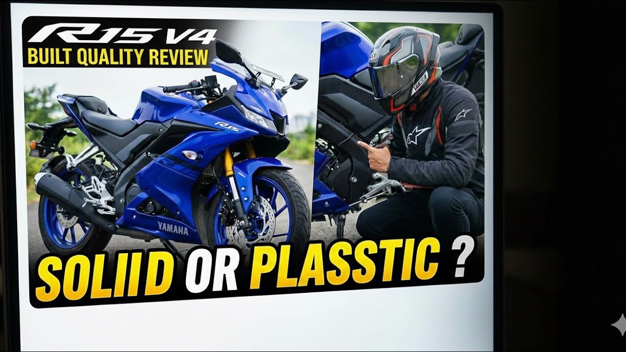 Yamaha R15 V4 Build Quality Review | Indicators, Finish & Reality