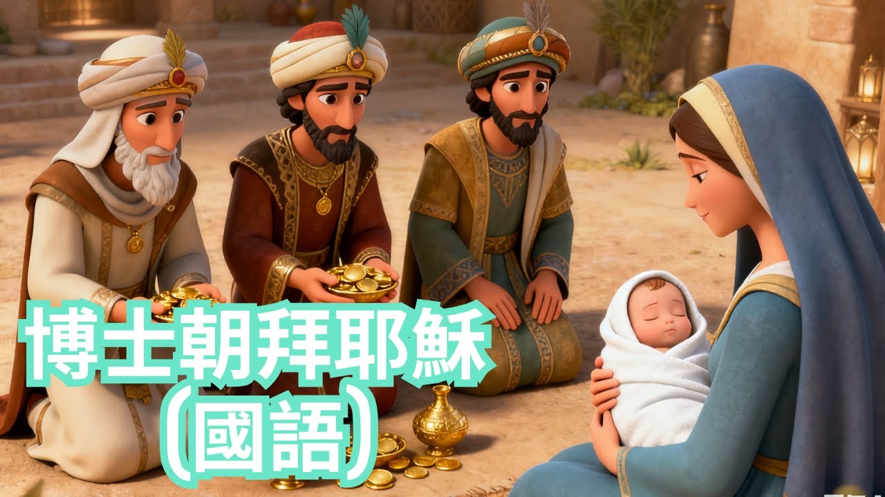 [兒童聖經故事] 博士朝拜耶穌 (國語)