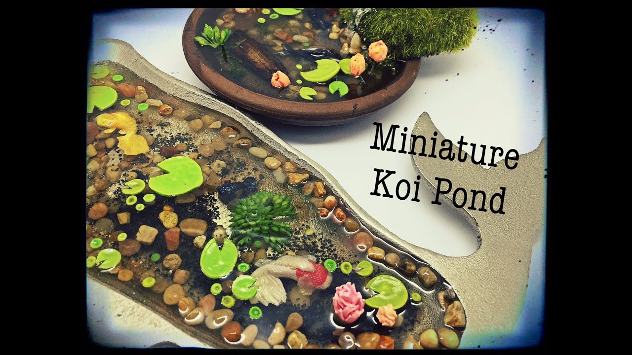 Polymer Miniature Koi Ponds