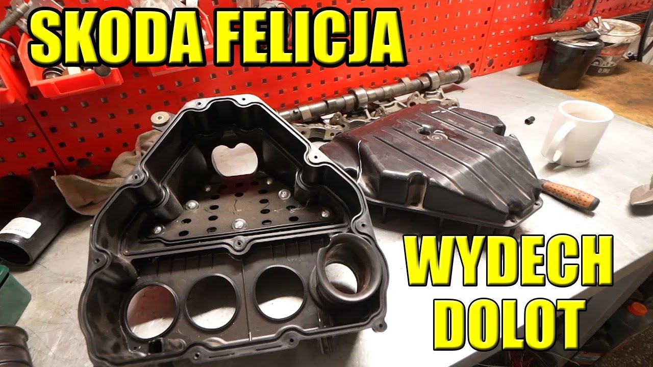 SKODA FELICJA PERFORMANCE- UKŁAD WYDECHOWY, TRĄBKI, AIRBOKSY I DZIURY W MASCE-UPDATE PROJEKTU