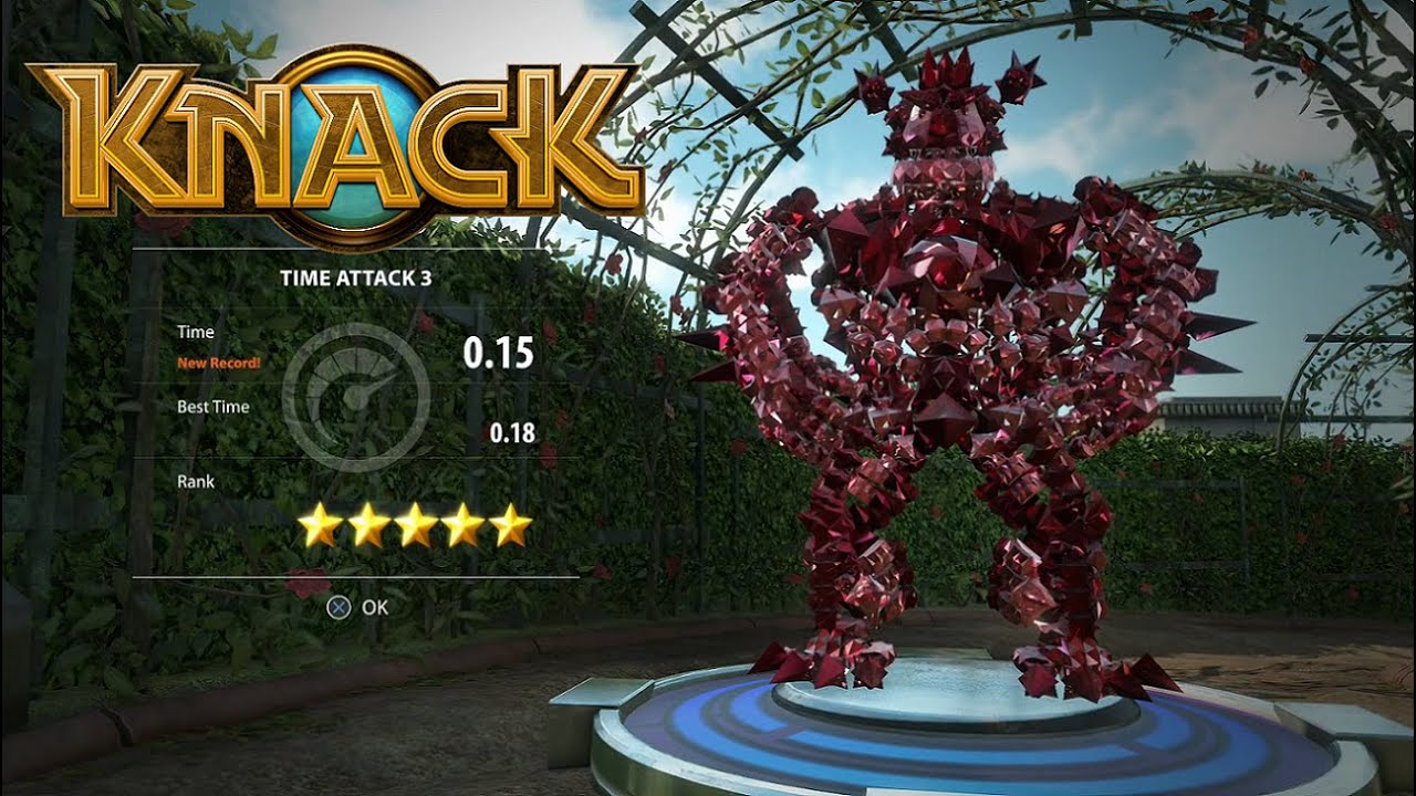 Rank #1 in every Time Attack | Knack 2