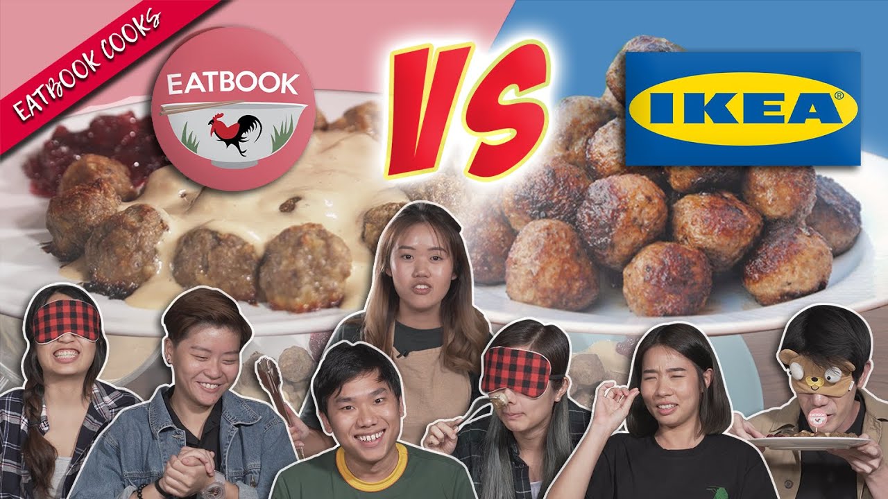 Eatbook VS IKEA Meatballs | Eatbook VS | EP 6
