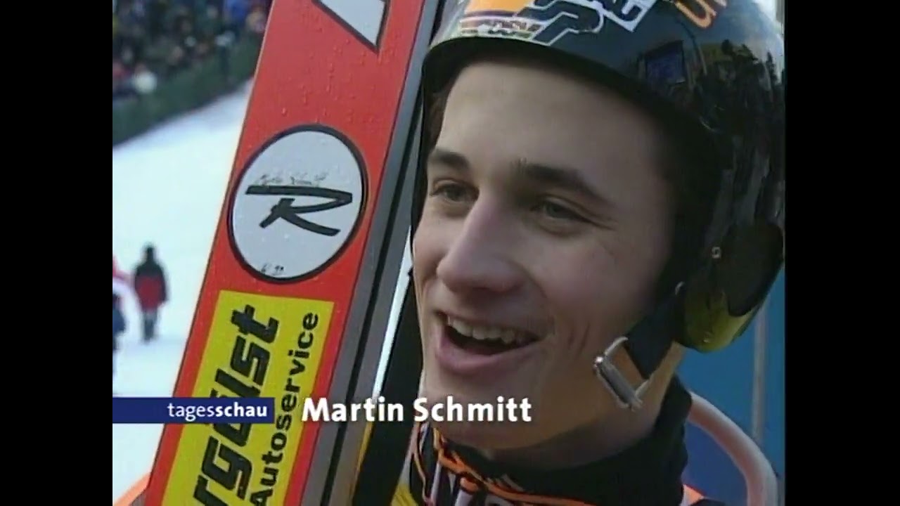 Vierschanzentournee 1998/99 mit zwei Einzelsiegen von Martin Schmitt