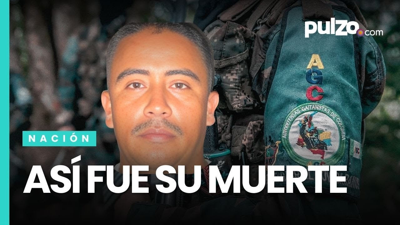 Murió ahogado: alias 'Gonzalito' era el segundo al mando del clan del golfo | Pulzo