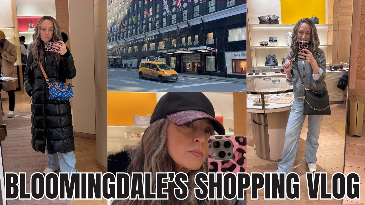 Come Luxury Shopping With Me at Bloomingdale’s NYC