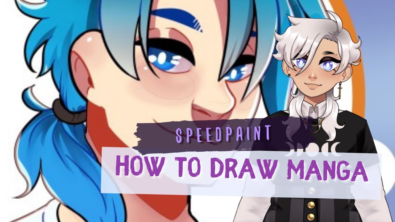 BEGINNER ARTIST TIPS | How To Draw Manga Redraw Challenge