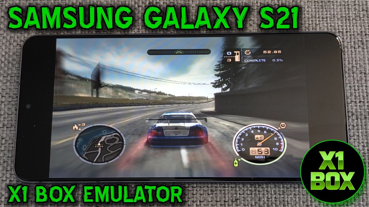 Galaxy S21 / Exynos 2100 - NFS Most Wanted / PGR2 - X1 BOX 1.1.9 - Test