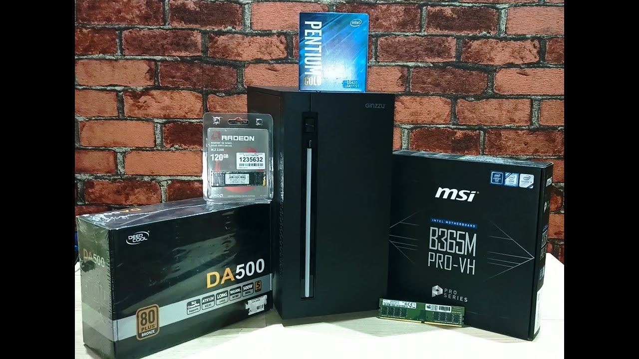 СБОРКА ПК в 2021 году | Для ОФИСА | PENTIUM GOLD G5420 | Бюджет 21 000