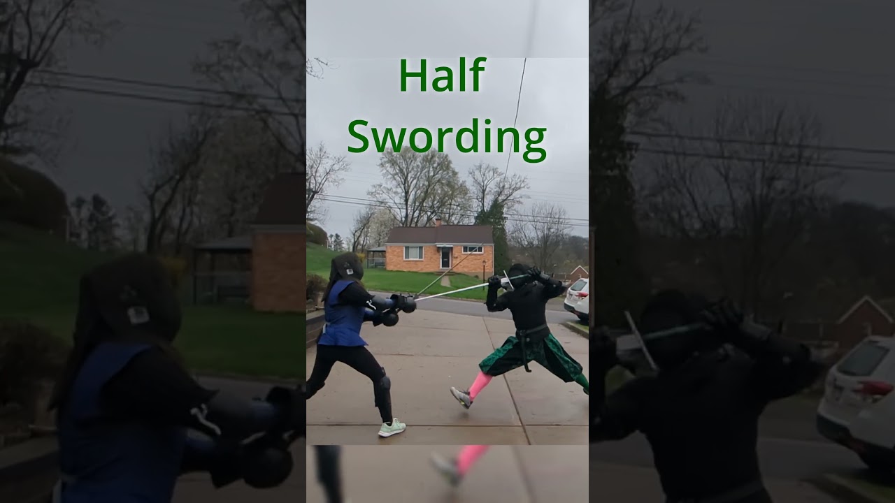 Half Swording is cool #hema #martialarts #swordfighting #fencing #swordsmanship