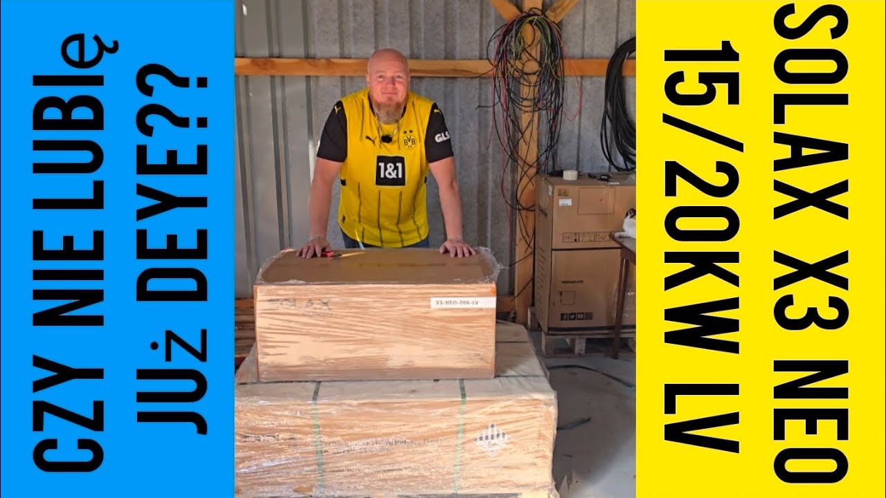 Solax X3 NEO 15/20K LV unbox nowego sprzętu.  #Solax Power